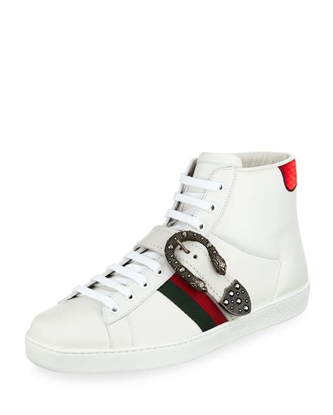 gucci ace high tops|gucci high tops for men.